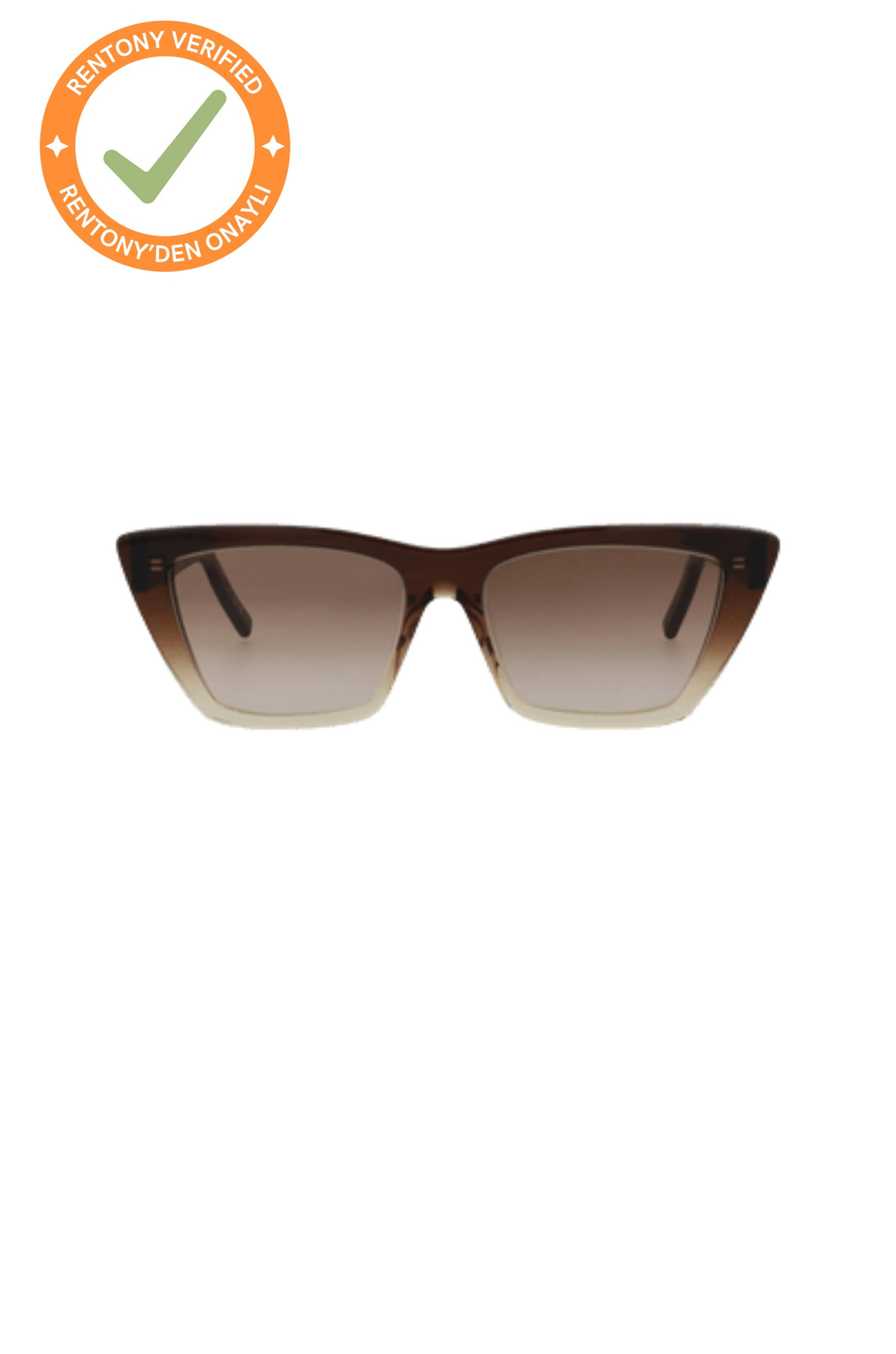 Yves Saint Laurent Degrade Renkli Çerçeveli Güneş Gözlüğü