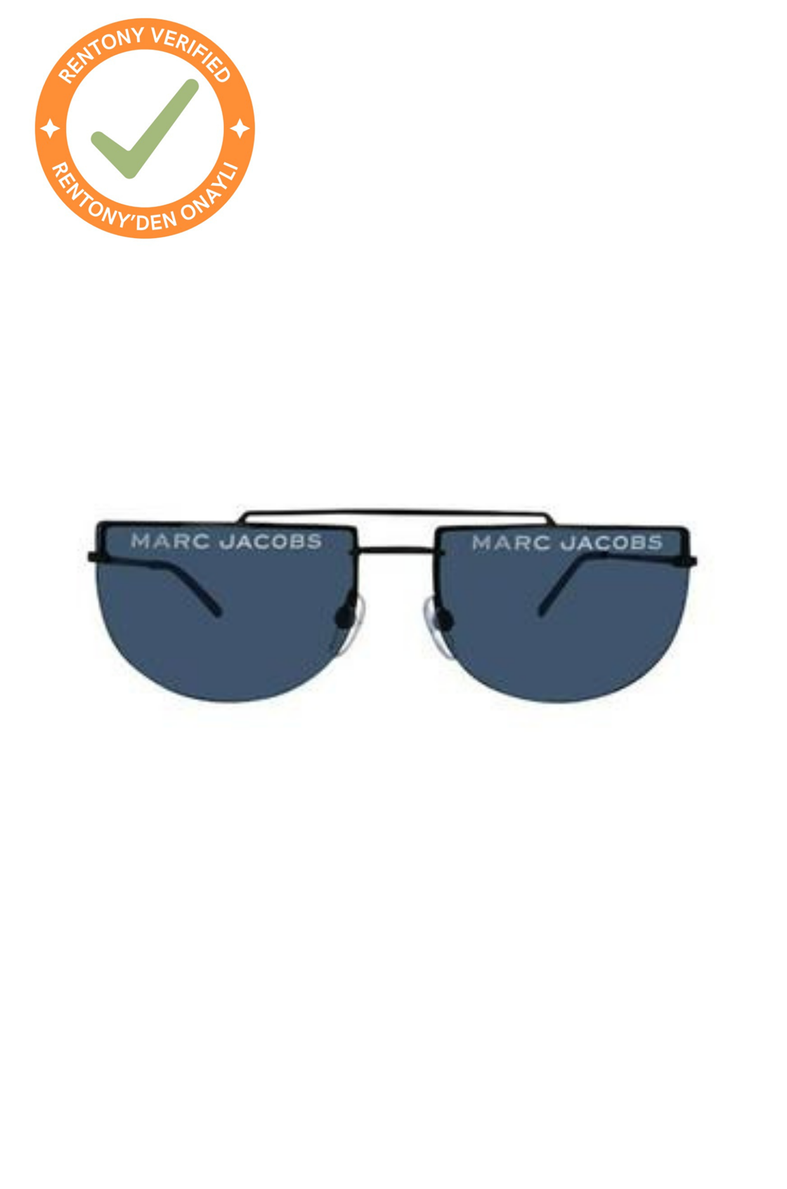 Marc Jacobs İnce Çerçeveli Siyah Güneş Gözlüğü