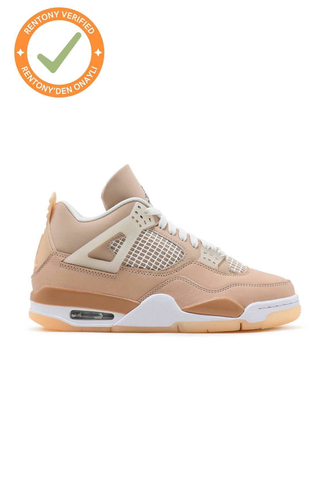 Nike Air Jordan 4 Retro Shimmer Pudra Sneaker (38)