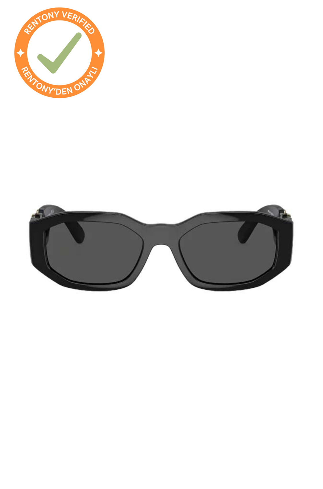 Versace Medusa Biggie Siyah Güneş Gözlüğü