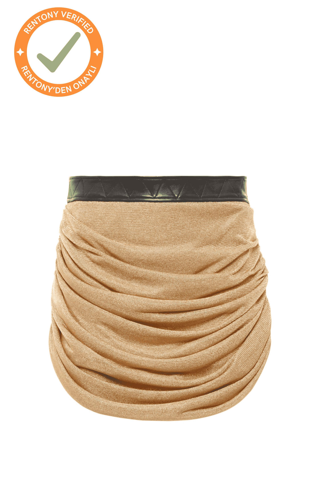 Khaite Draitton Gold Mini Etek