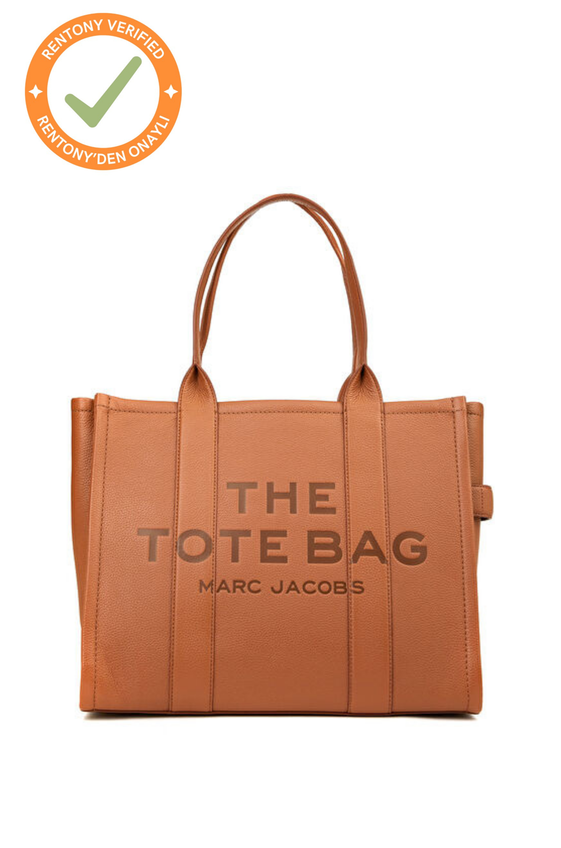 Marc Jacobs The Tote Large Kahverengi Deri Çanta