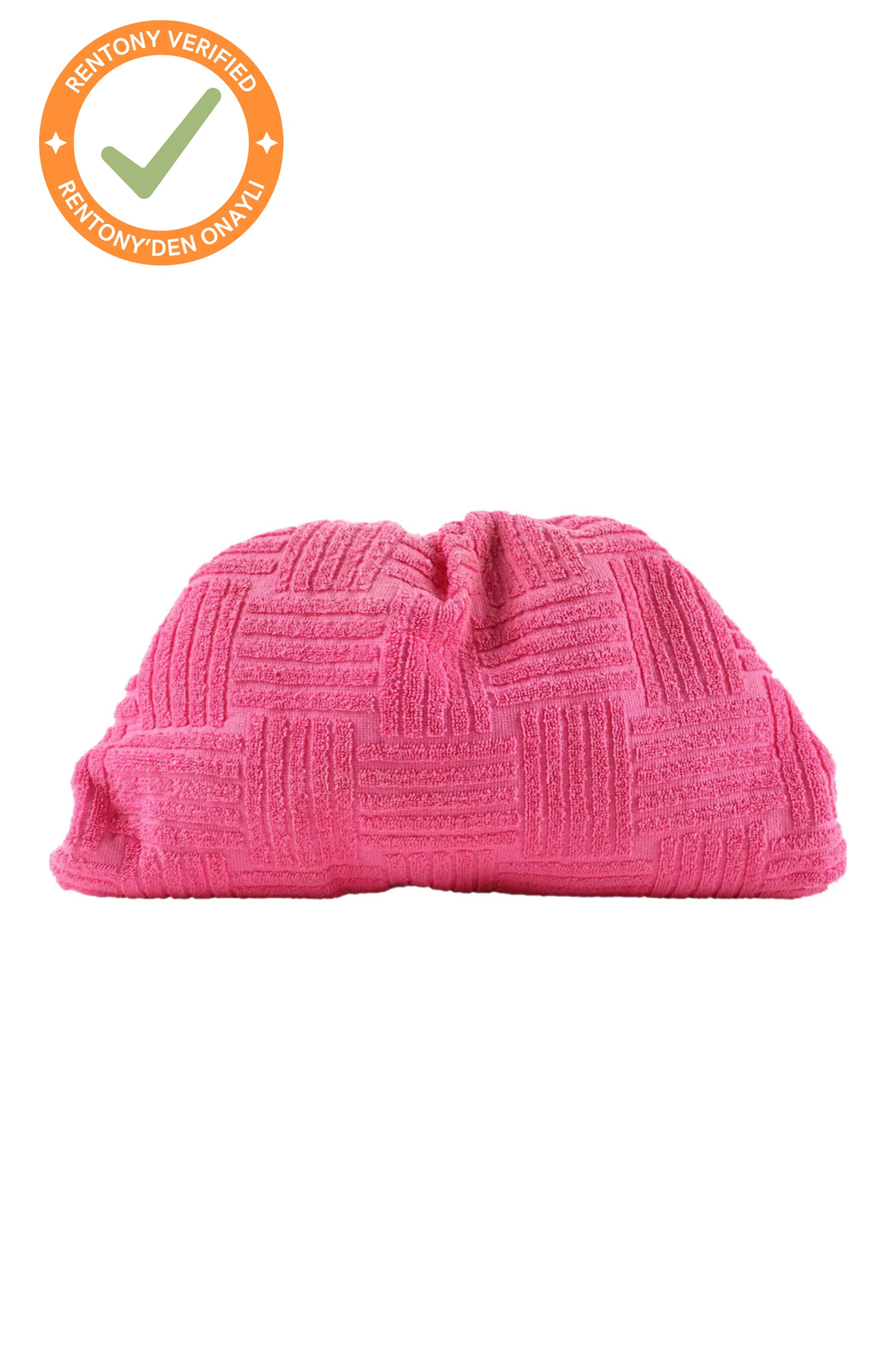 Bottega Veneta Pembe Havlu Kumaş Çanta