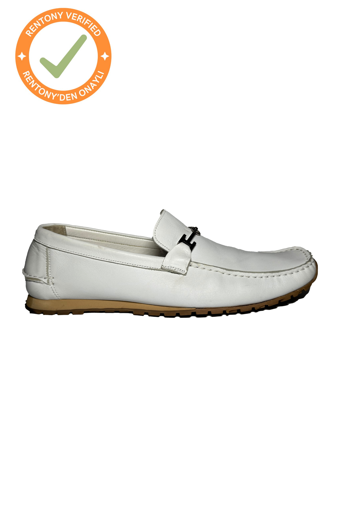 Iceberg Beyaz Deri Loafer (42)