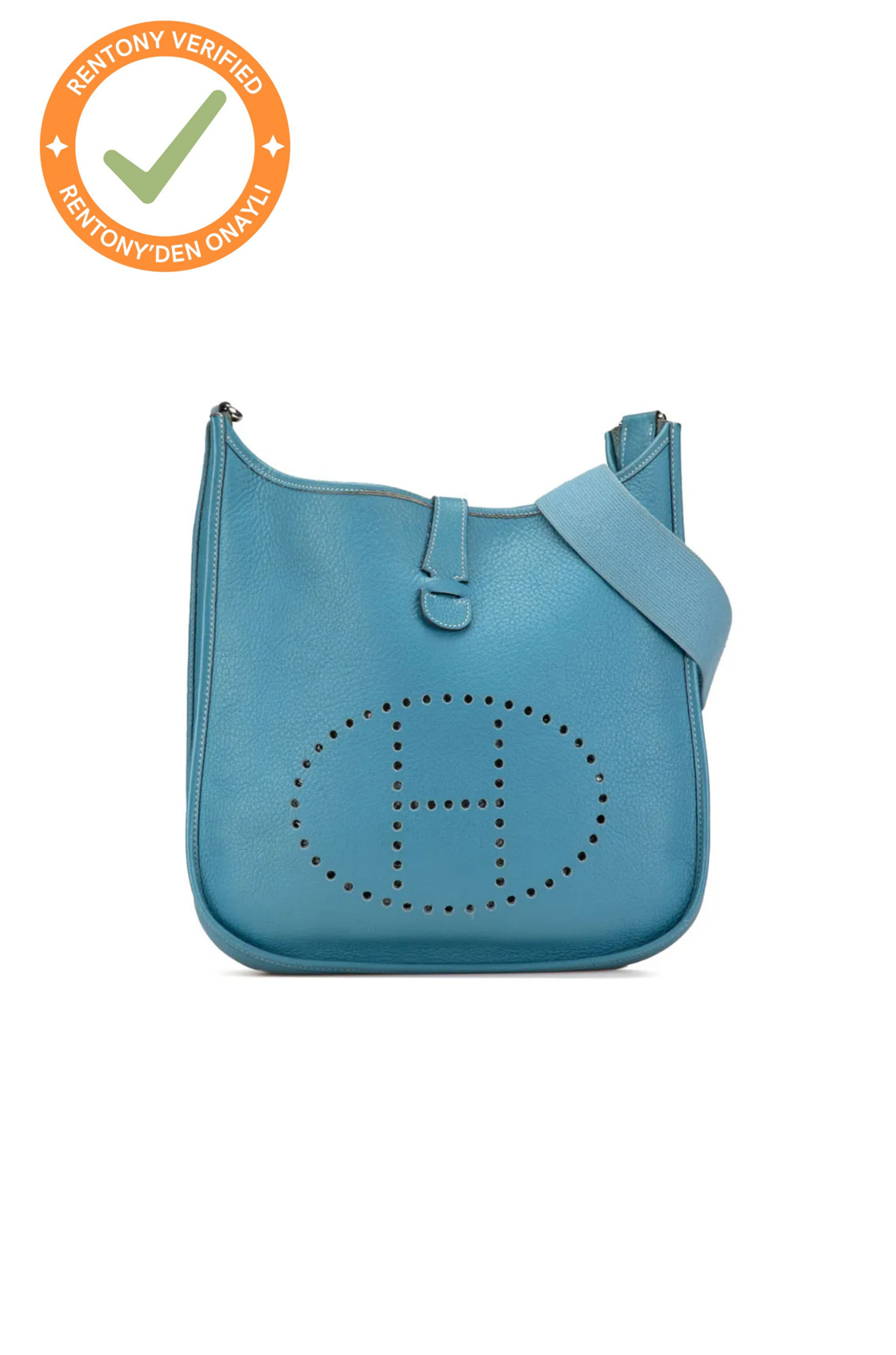 Hermès Evelyne III Blue Jean Çanta