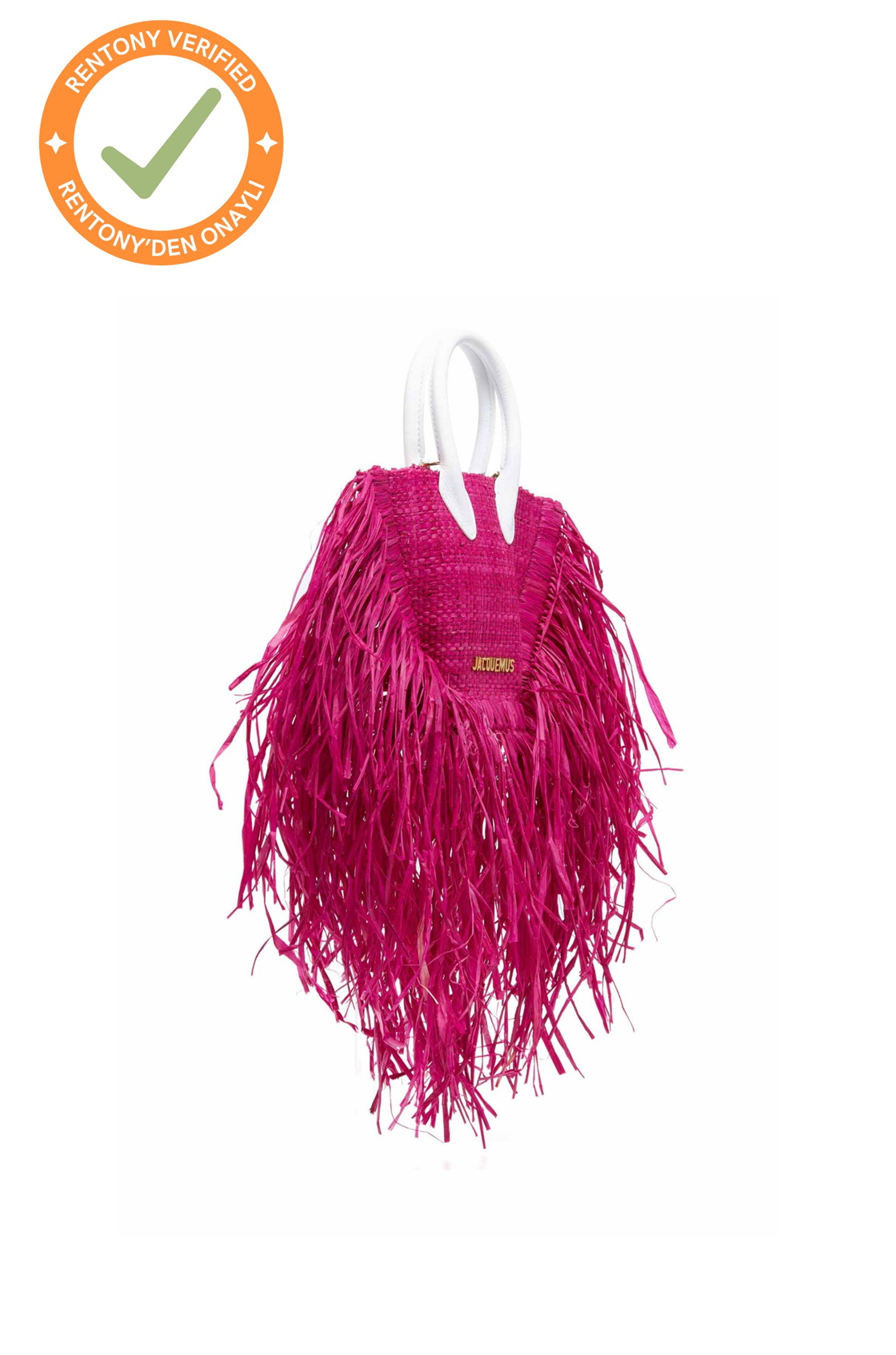Jacquemus Püsküllü Pembe Çanta