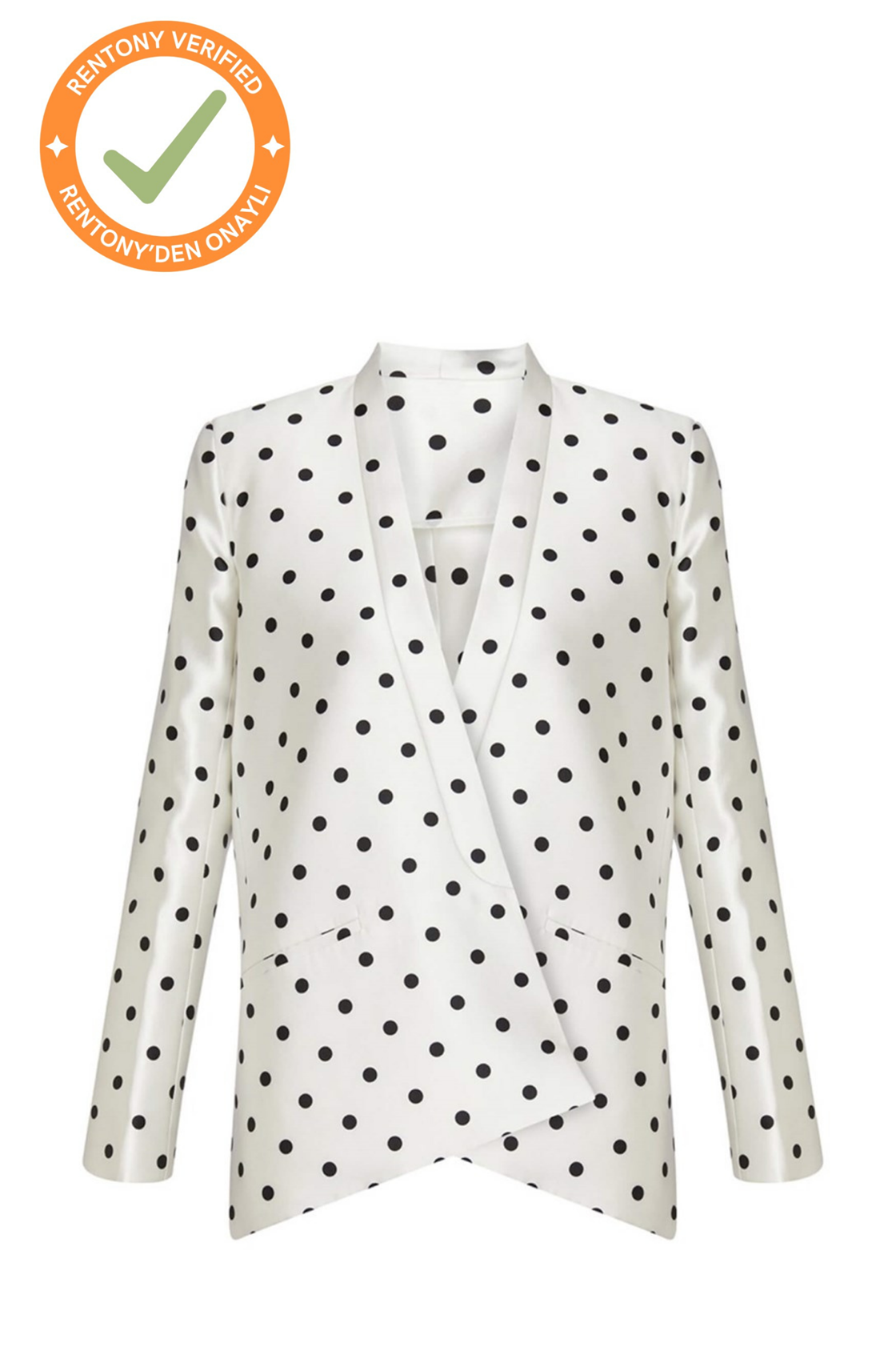 Maison Rabih Kayrouz Celia Puantiyeli Blazer Ceket