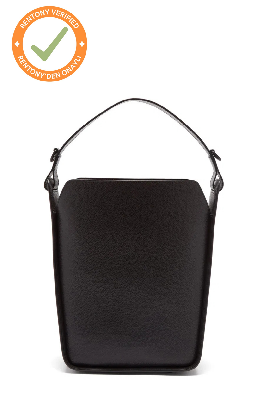 Balenciaga Tool 2.0 Deri Siyah Büyük Çanta