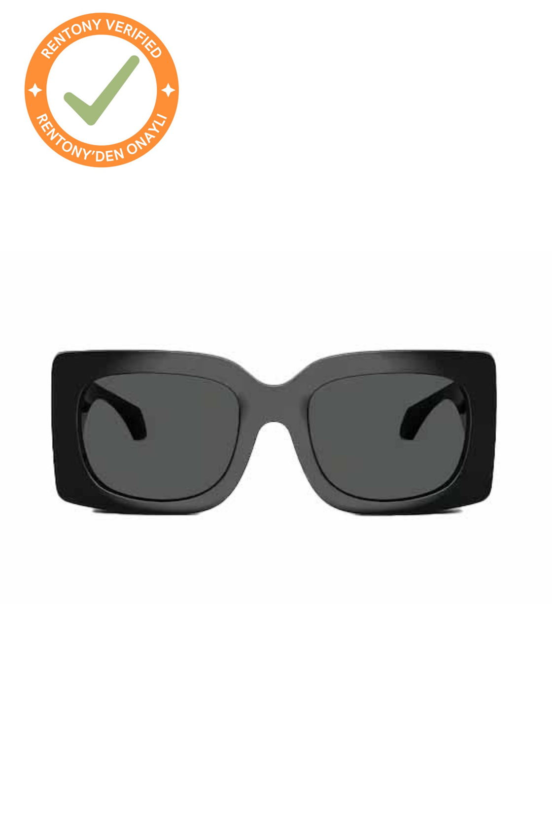 Versace Signature Squared Siyah Güneş Gözlüğü