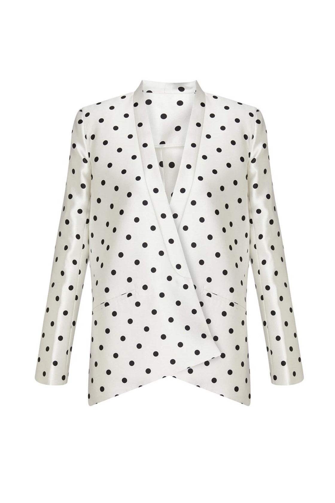 Maison Rabih Kayrouz Celia Puantiyeli Blazer Ceket