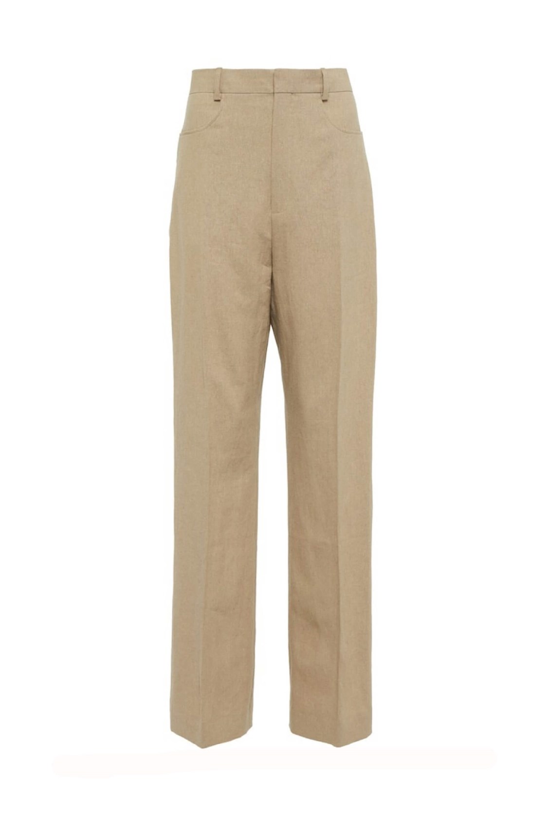 Claire Yüksek Belli Bej Pantolon