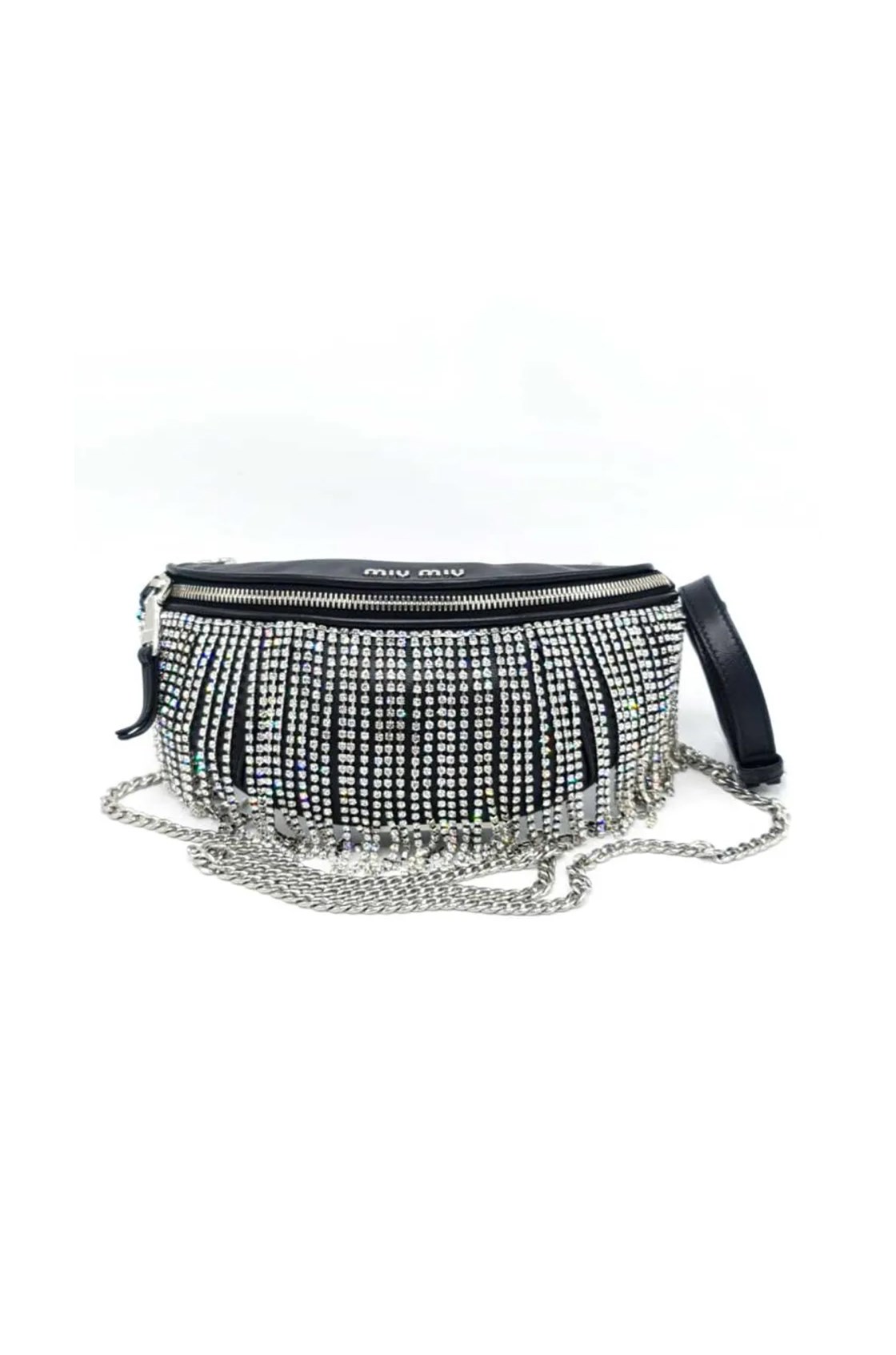 Miu Miu Taşlı Bel Çantası