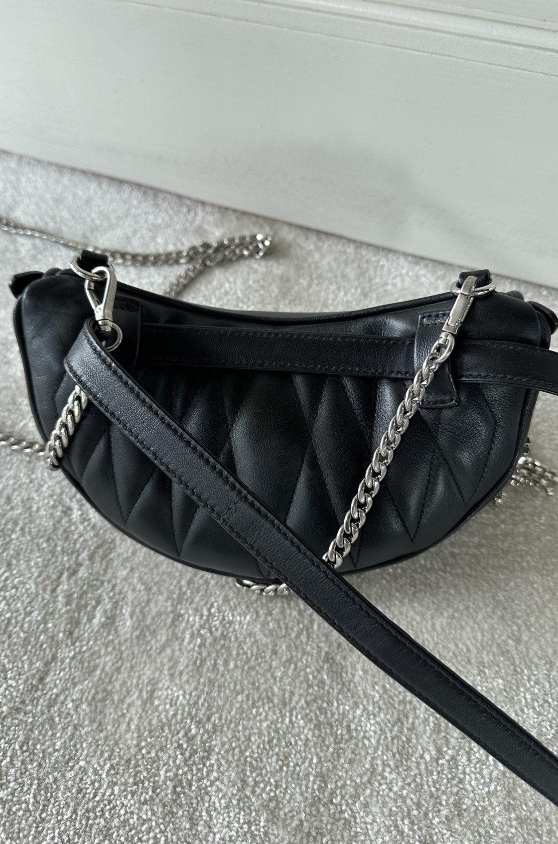 Miu Miu Taşlı Bel Çantası