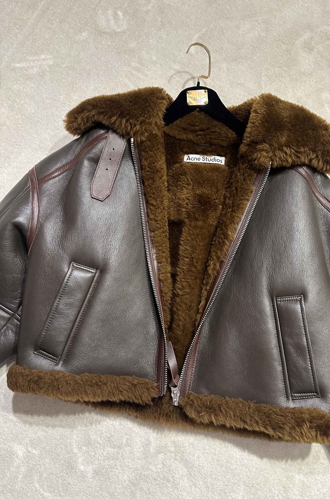 Acne Studios Tüylü Ceket