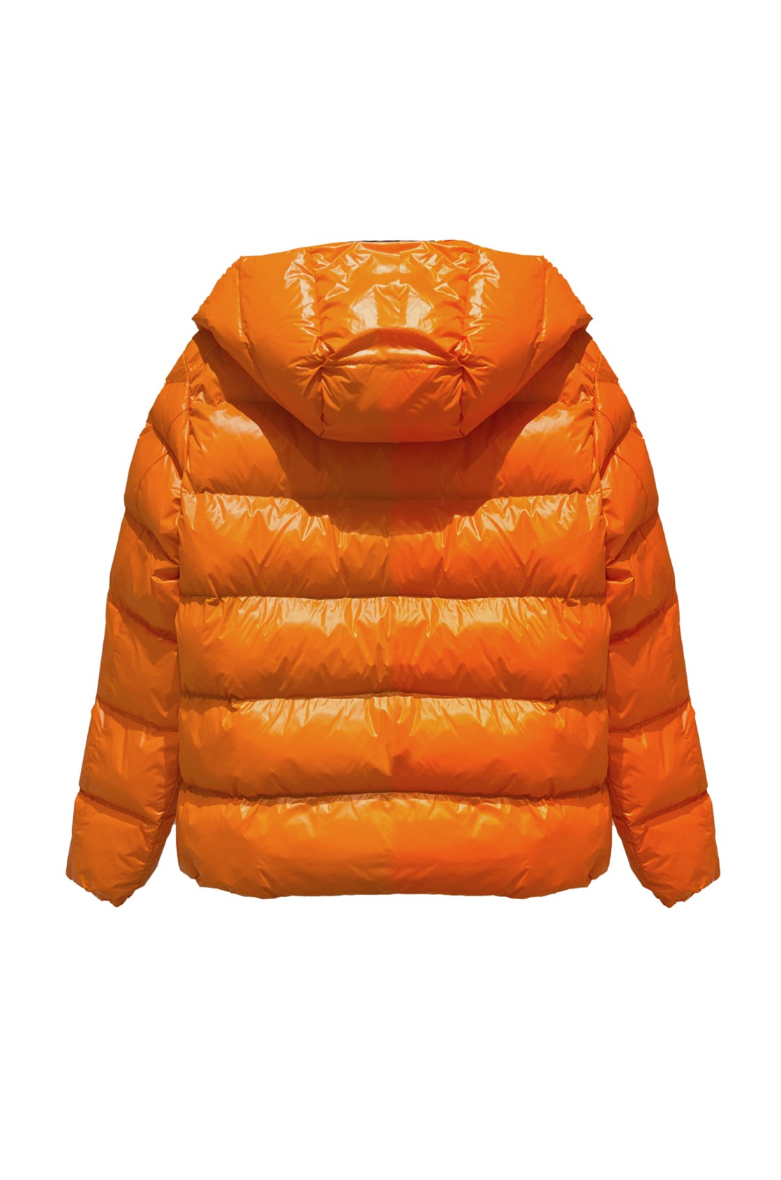 Moncler Turuncu Şişme Kayak Montu