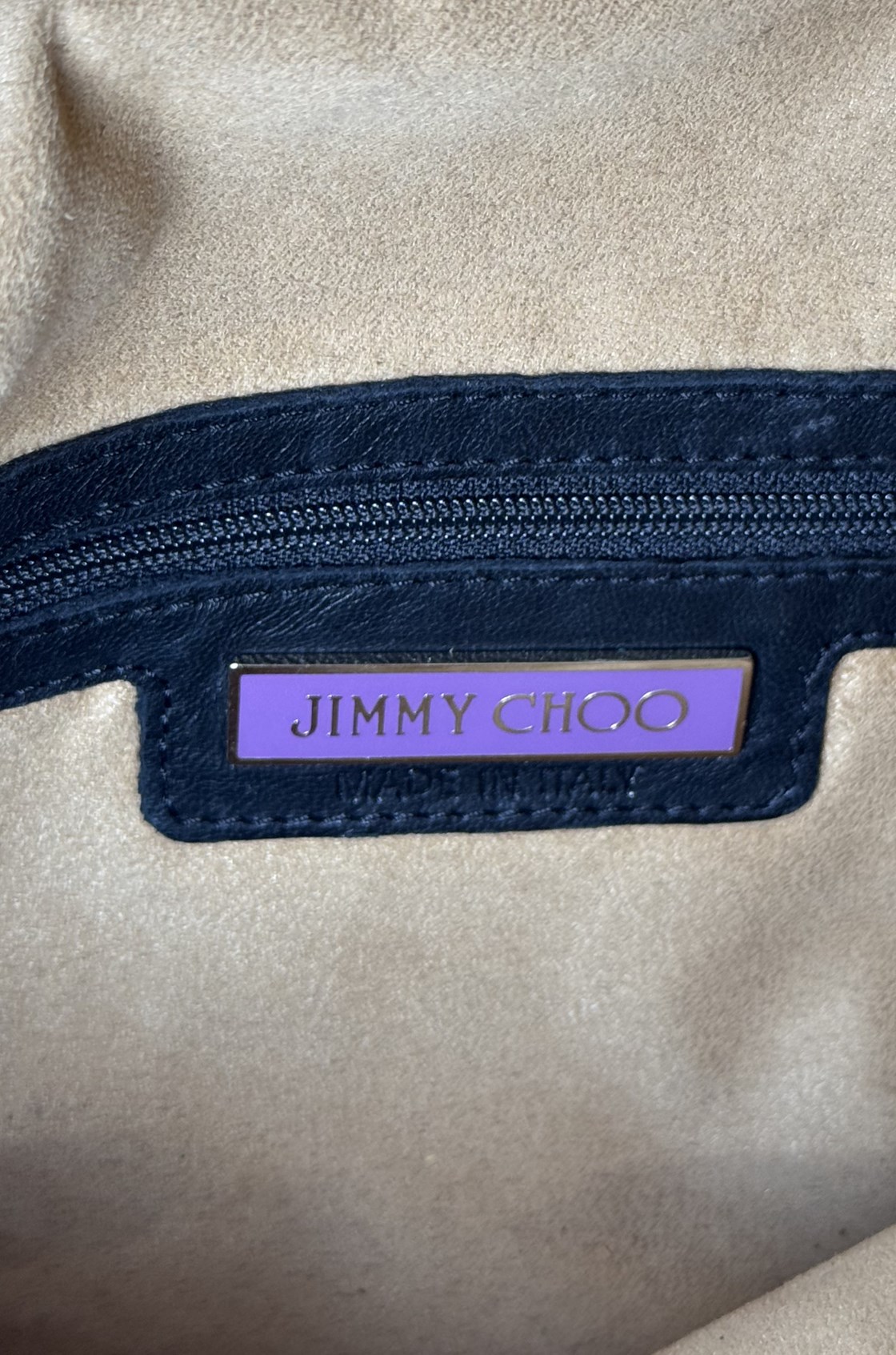Jimmy Choo Gold Detaylı Clutch Çanta