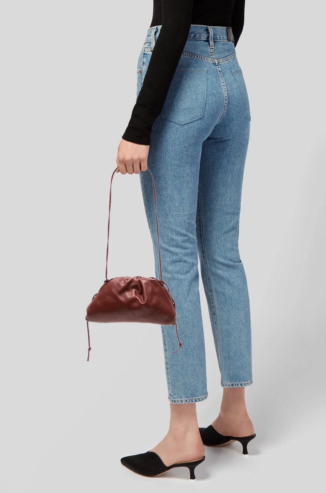 Bottega Veneta Mini Pouch Kahverengi Çanta