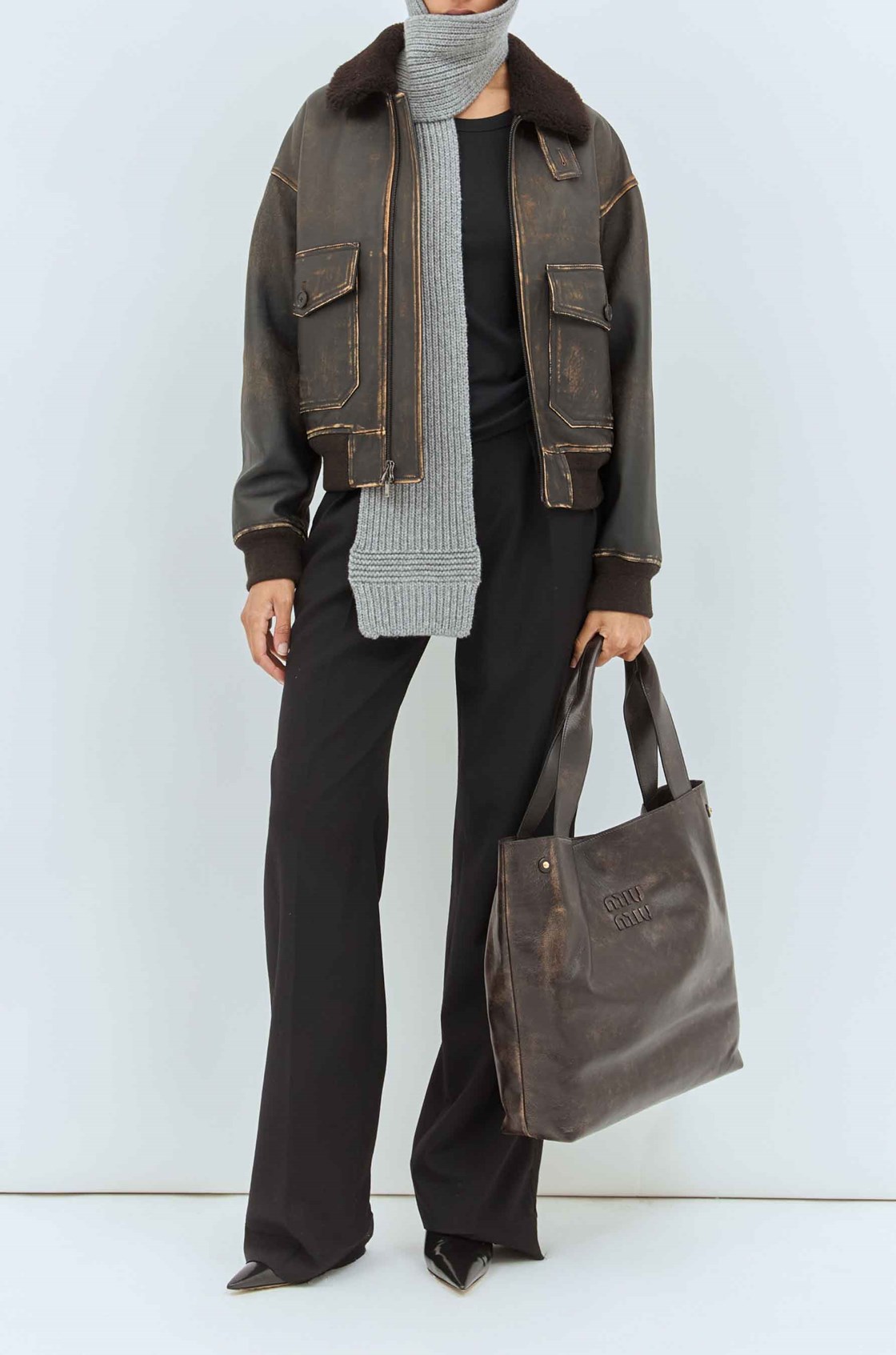 Miu Miu Eskitme Deri Çanta