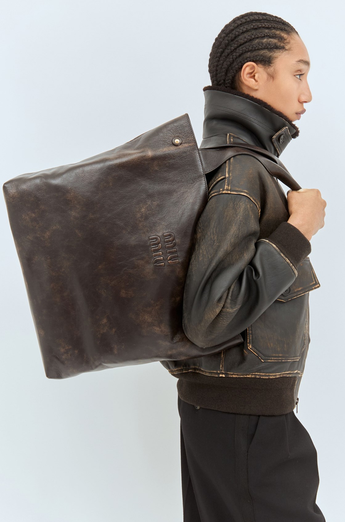 Miu Miu Eskitme Deri Çanta