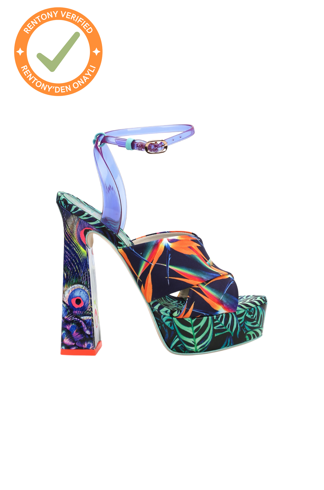 Sophia Webster Çok Renkli Platform Topuklu Ayakkabı (38)