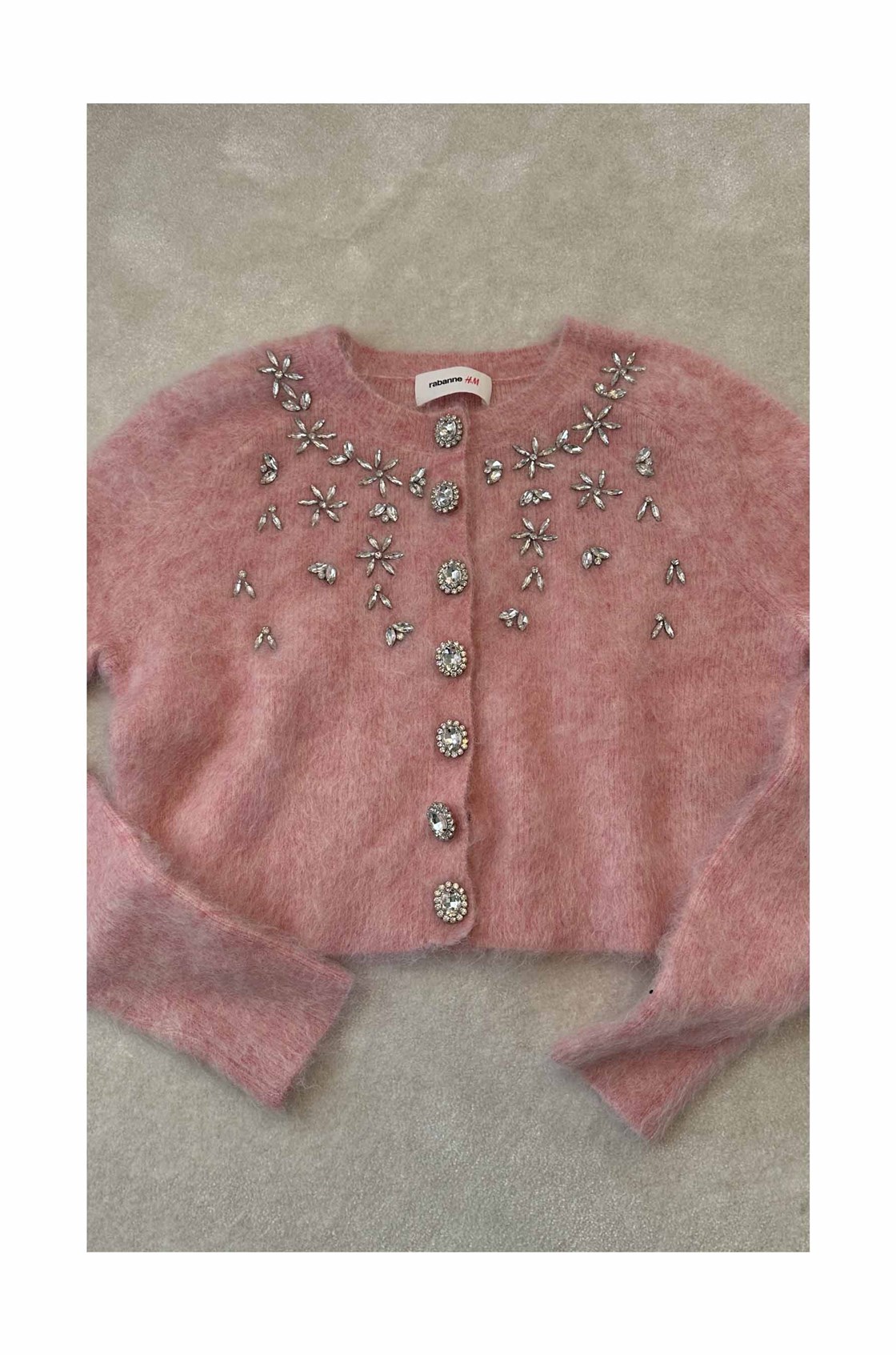 H&M x Rabanne Taşlı Hırka