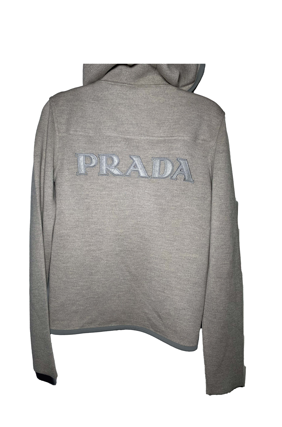 Prada Bej Triko Polar Ceket