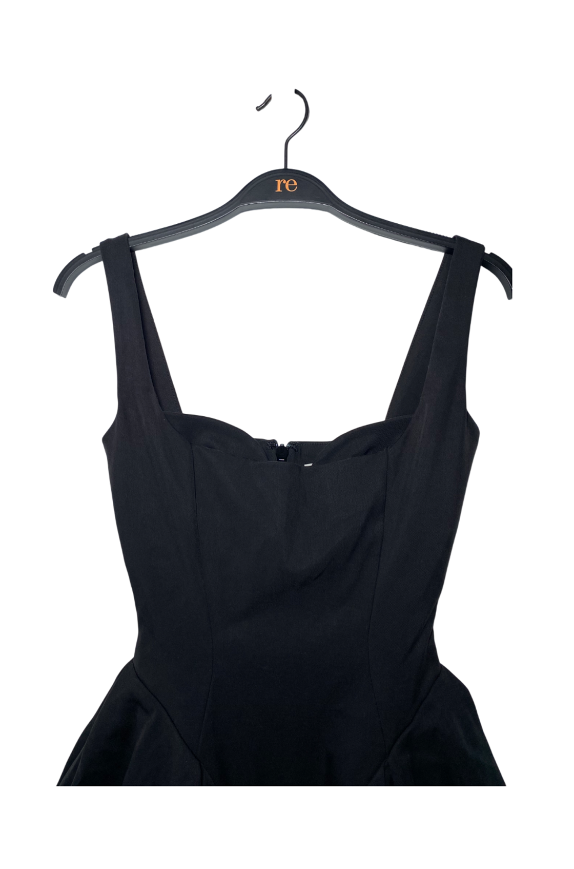 House of CB Bunny Twill Siyah Mini Elbise