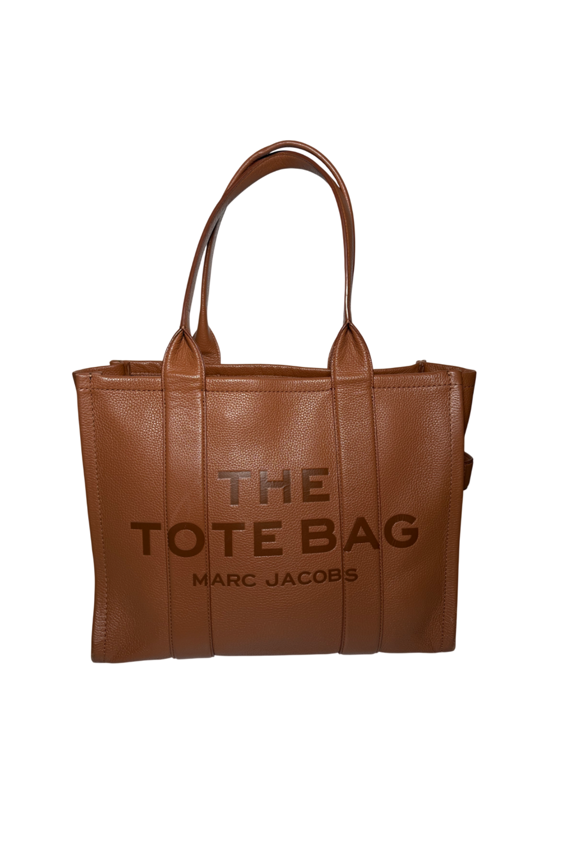 Marc Jacobs The Tote Large Kahverengi Deri Çanta