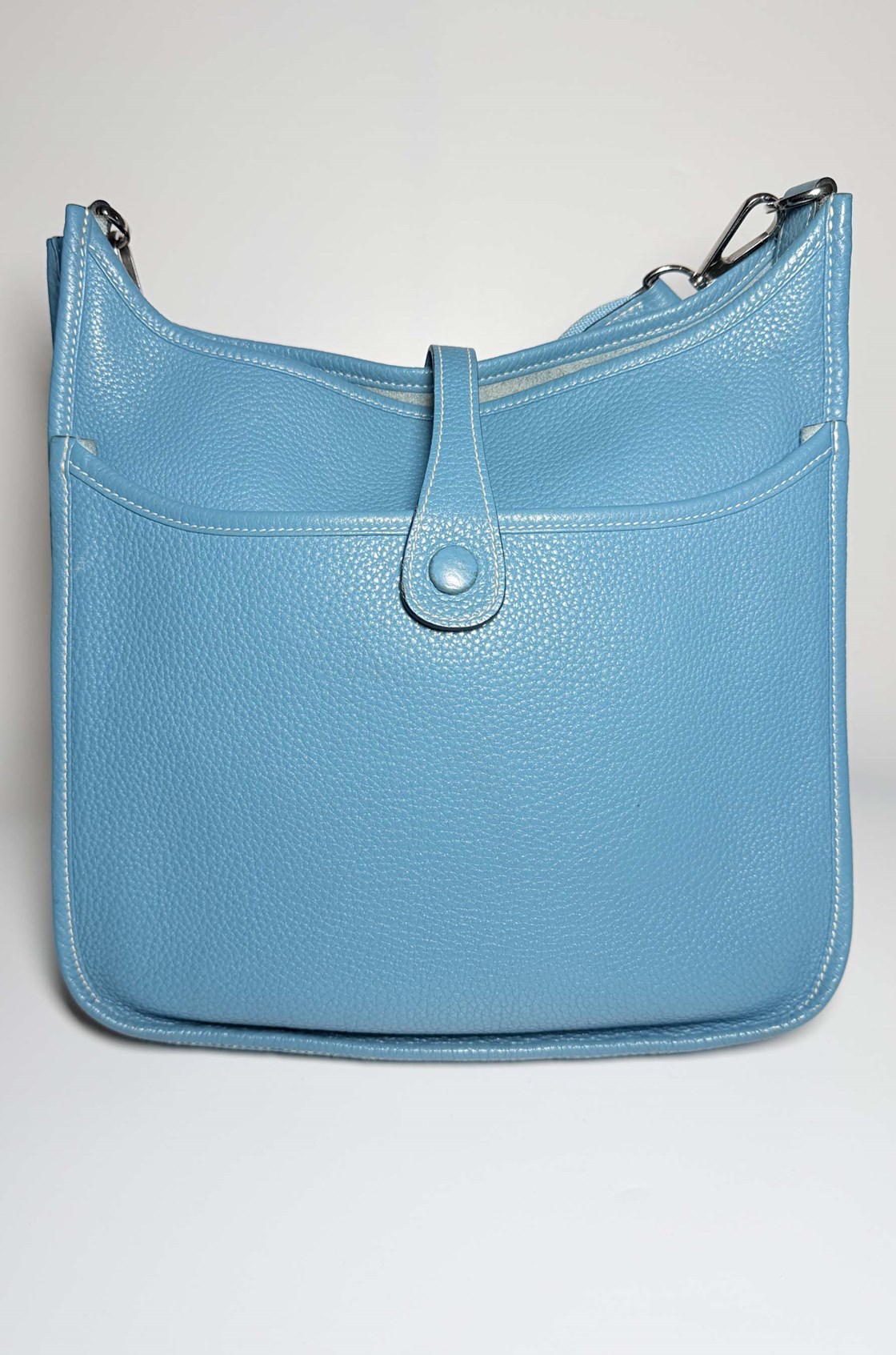 Hermès Evelyne III Blue Jean Çanta