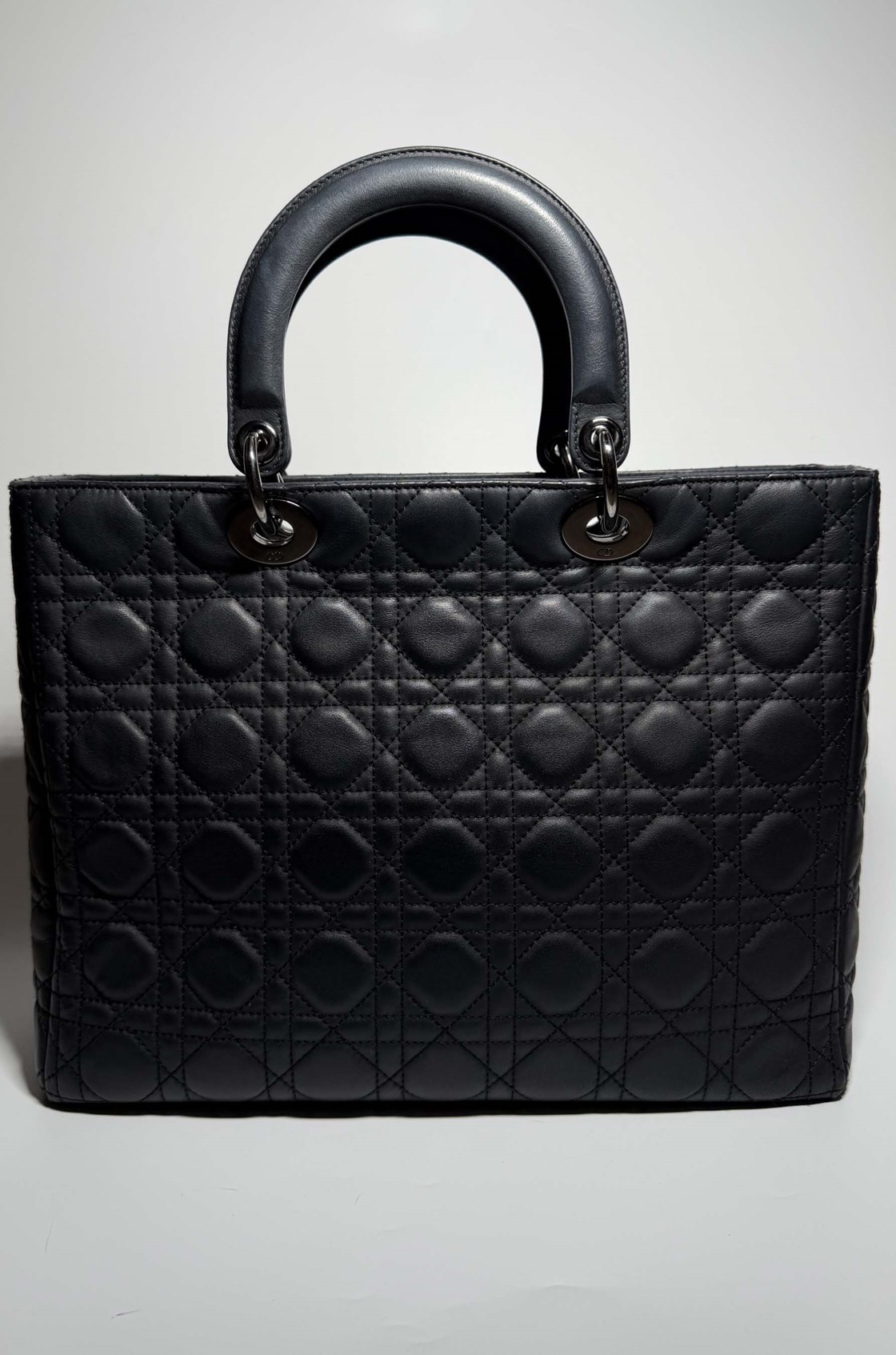 Christian Dior Lady Cannage Large Siyah Çanta