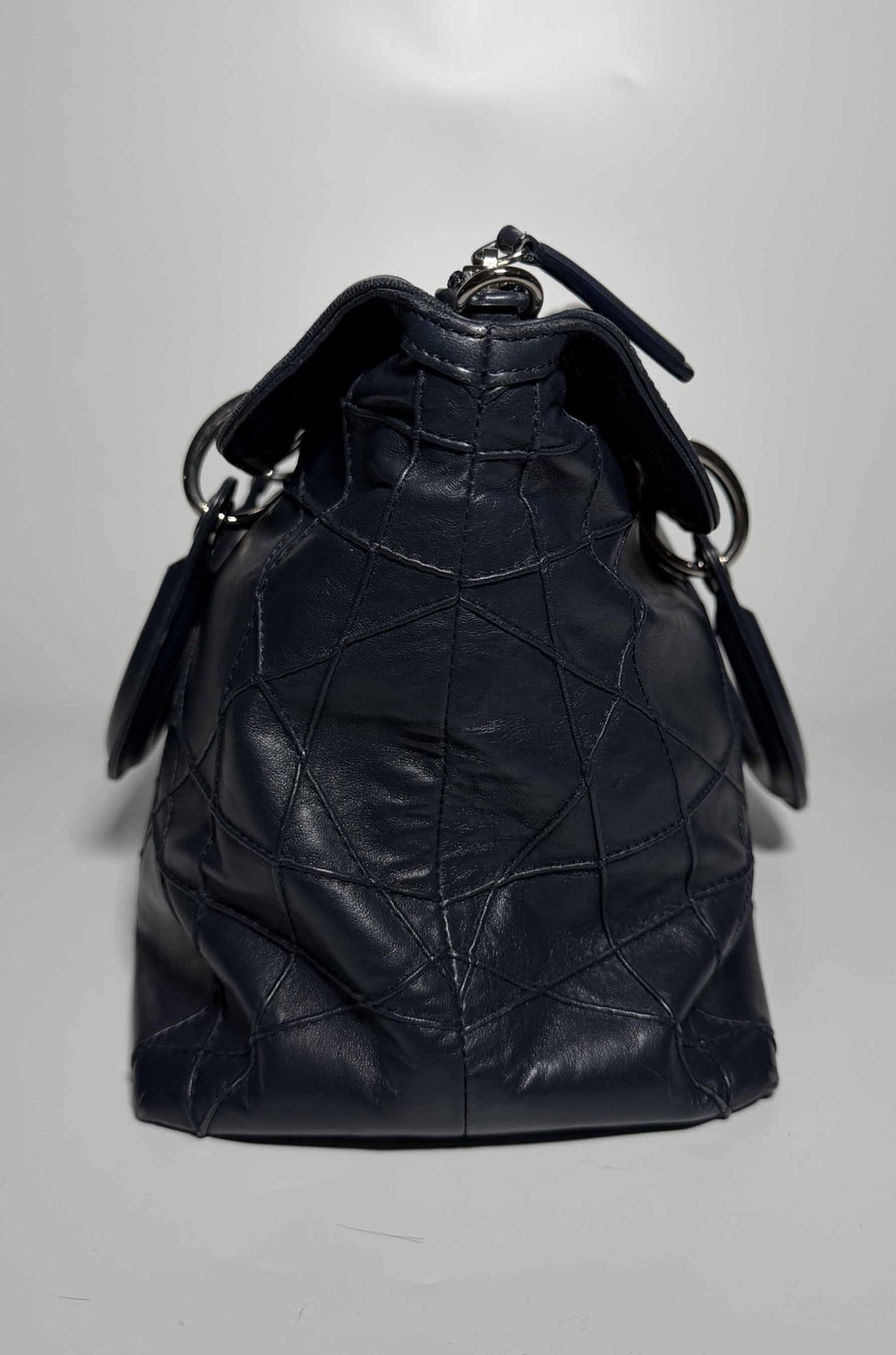 Christian Dior Granville Cannage Lacivert Çanta