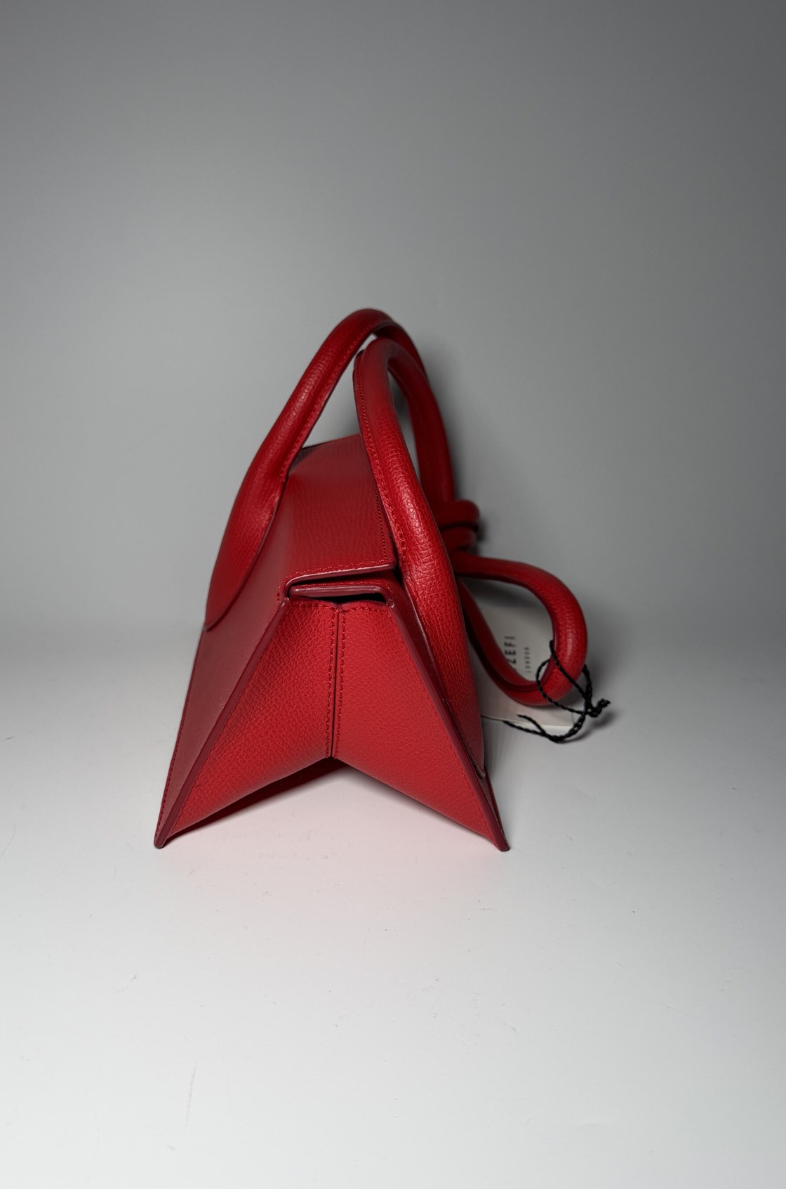 Yuzefi Tortilla Knotted Kırmızı Extra Mini Çanta