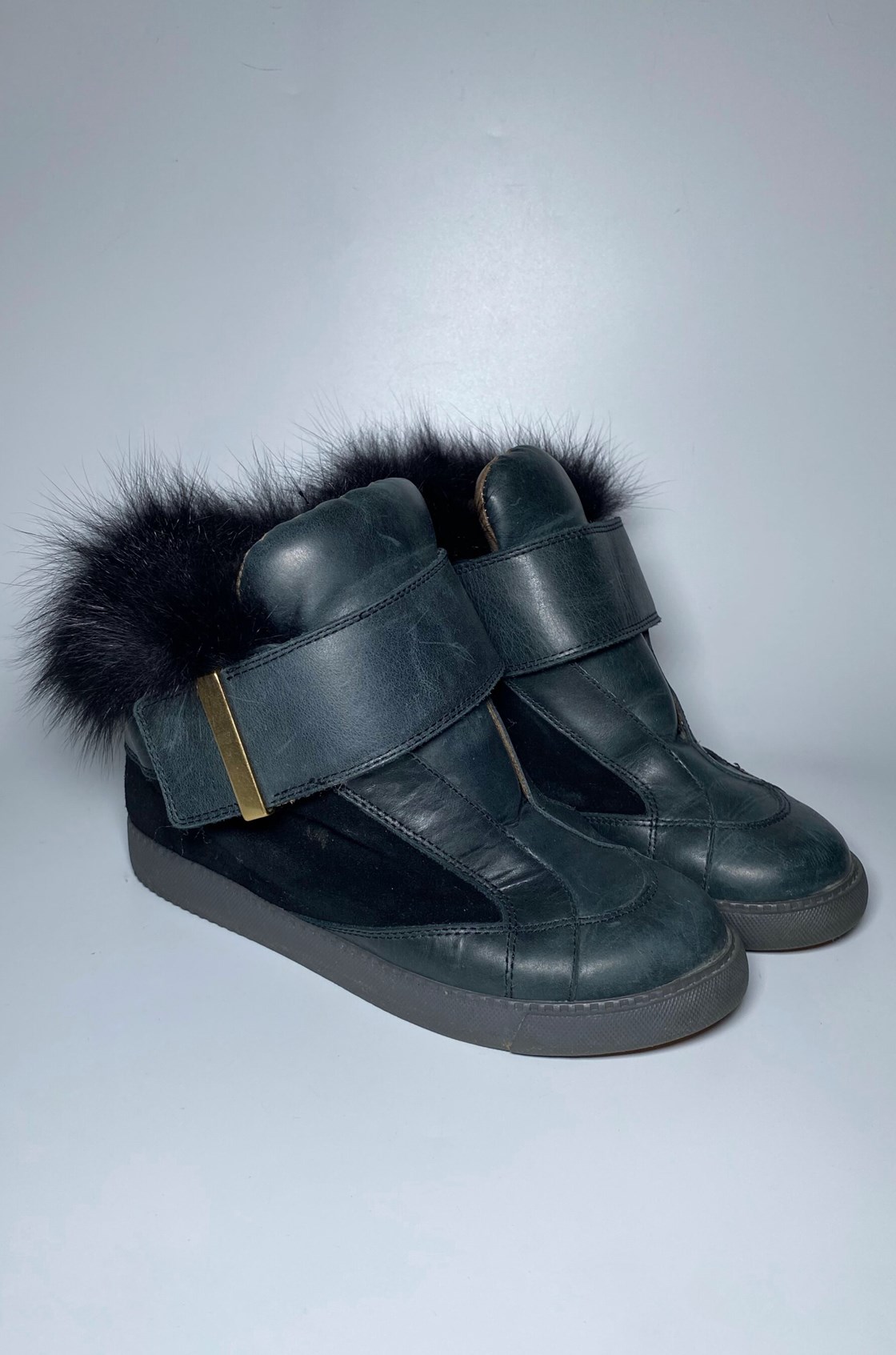 See By Chloe Sami Siyah Tüylü Bot (37)