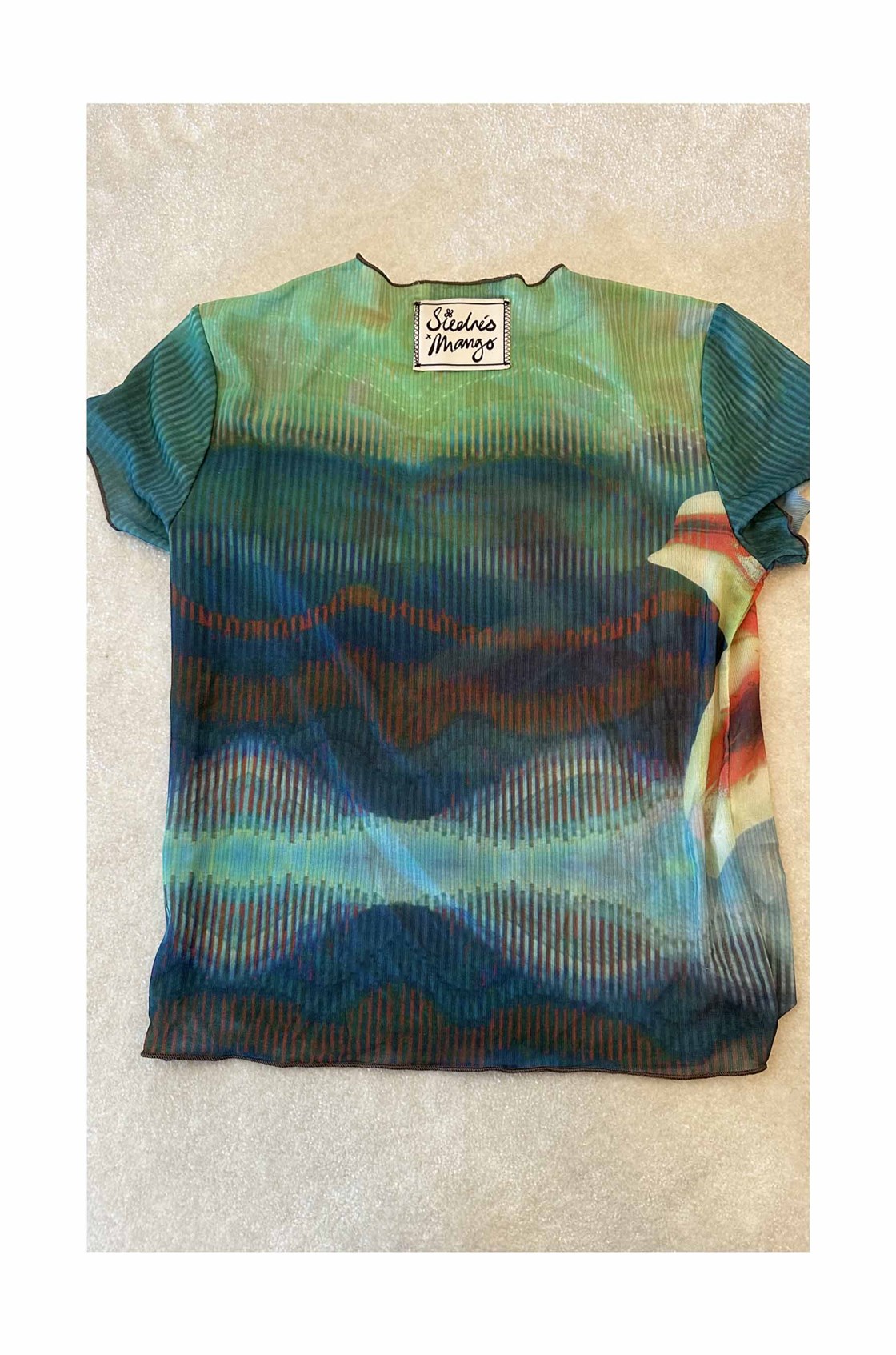 Siedres x Mango Renkli Bluz