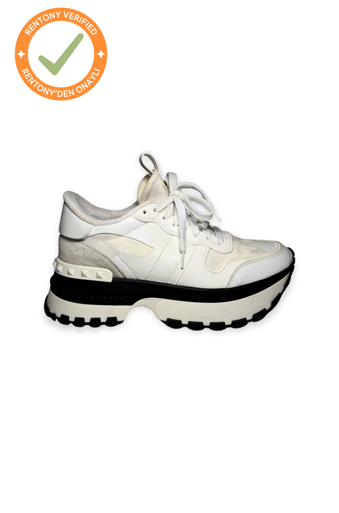 Valentino Beyaz Sneaker (38)