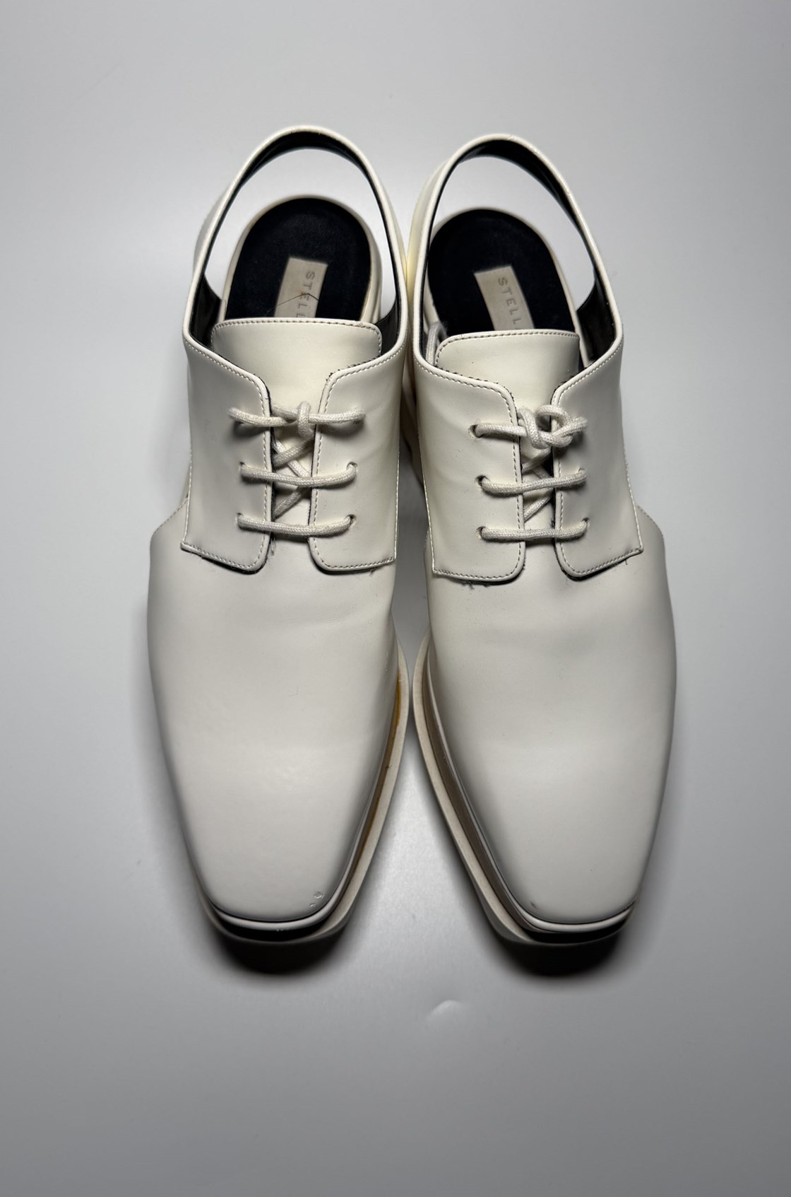 Stella McCartney Elyse Yanları Açıklık Detaylı Beyaz Ayakkabı (36.5)