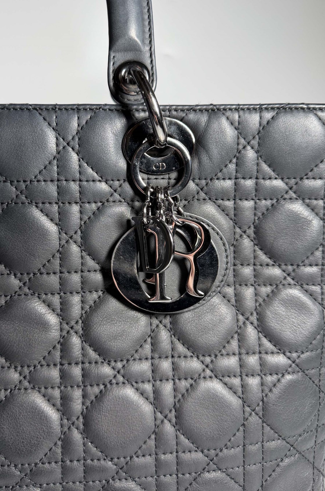 Christian Dior Lady Cannage Large Siyah Çanta