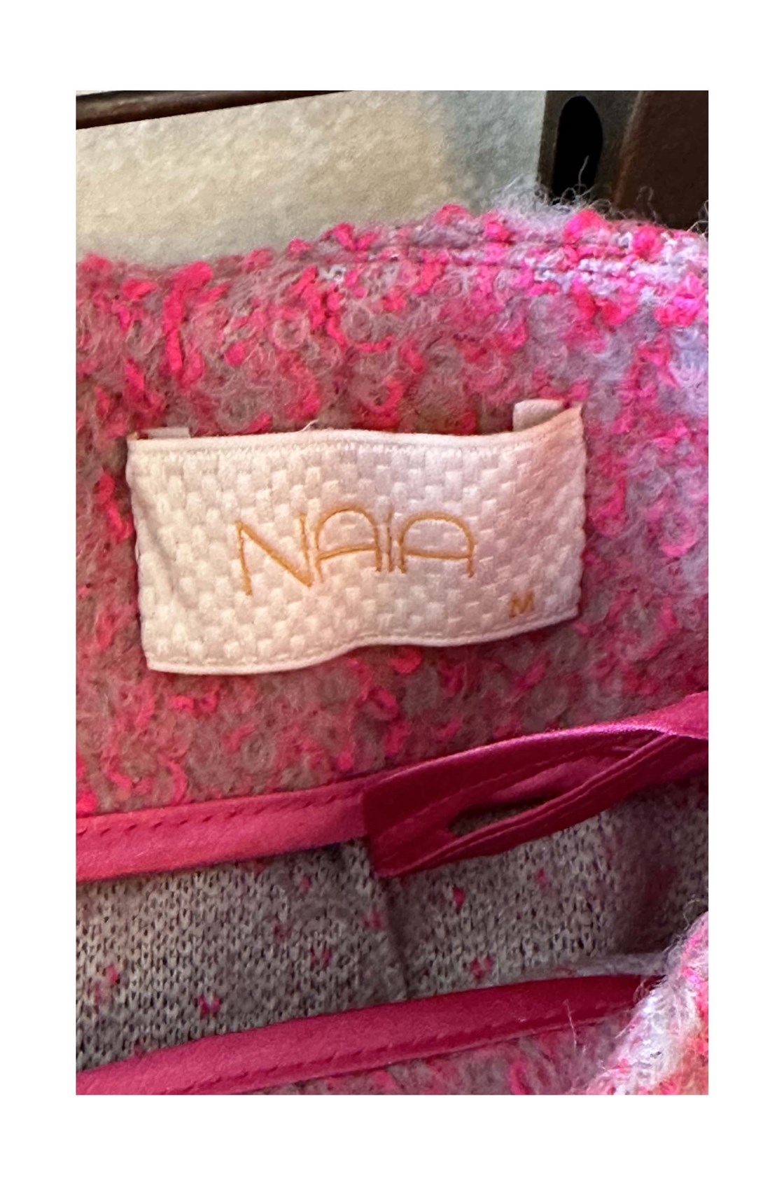 Naia Pembe Mini Etek