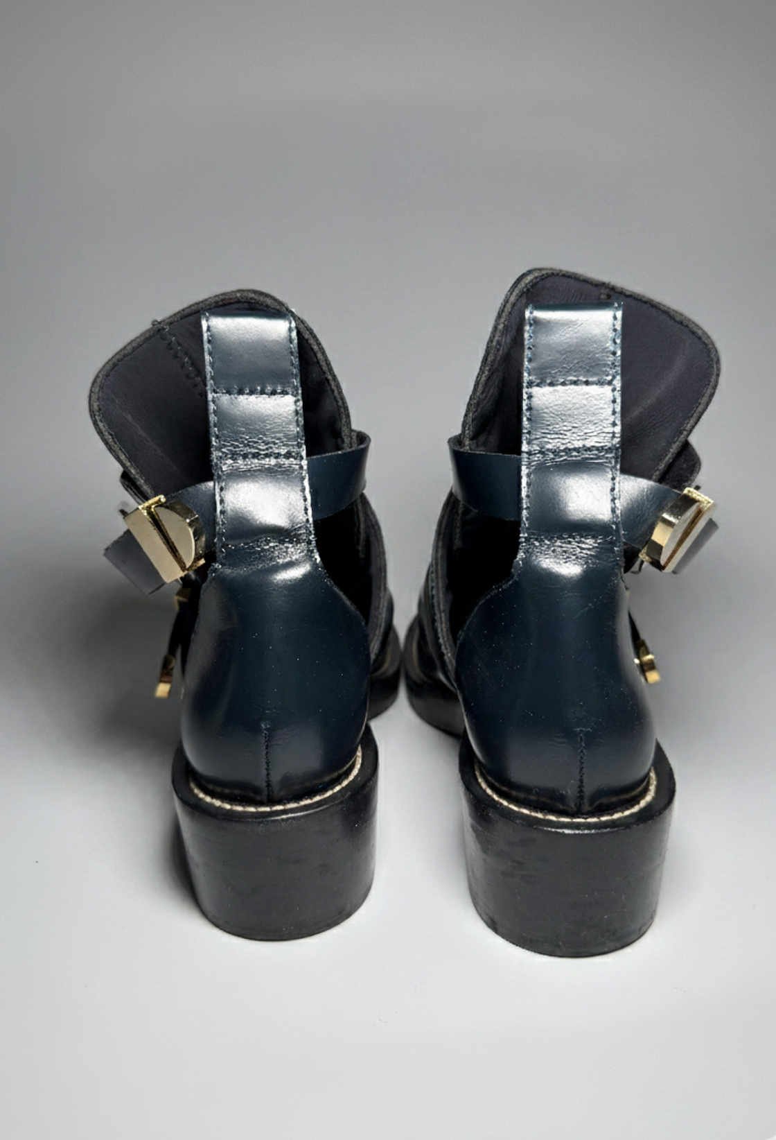 Balenciaga Lacivert Bot (37,5)