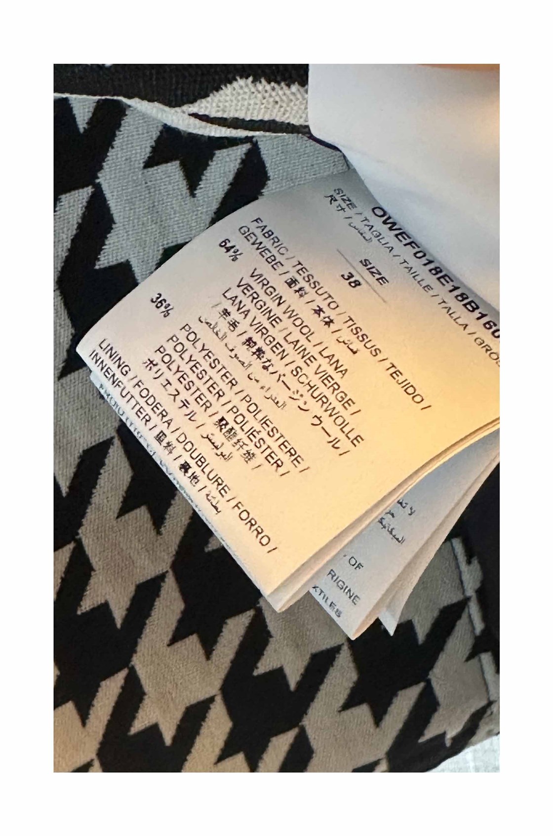Off White Kemerli Ceket