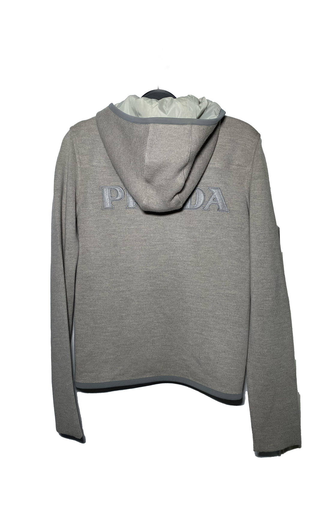 Prada Bej Triko Polar Ceket
