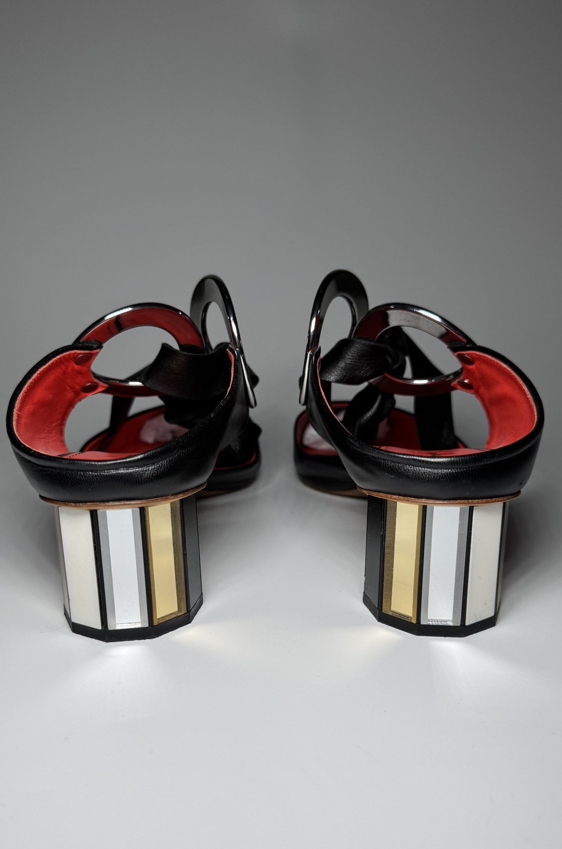 Proenza Schouler Siyah Topuklu Ayakkabı (37)