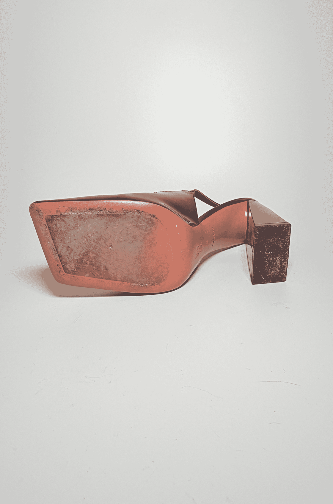 Amina Muaddi Charlotte Bordo Topuklu Ayakkabı (39)