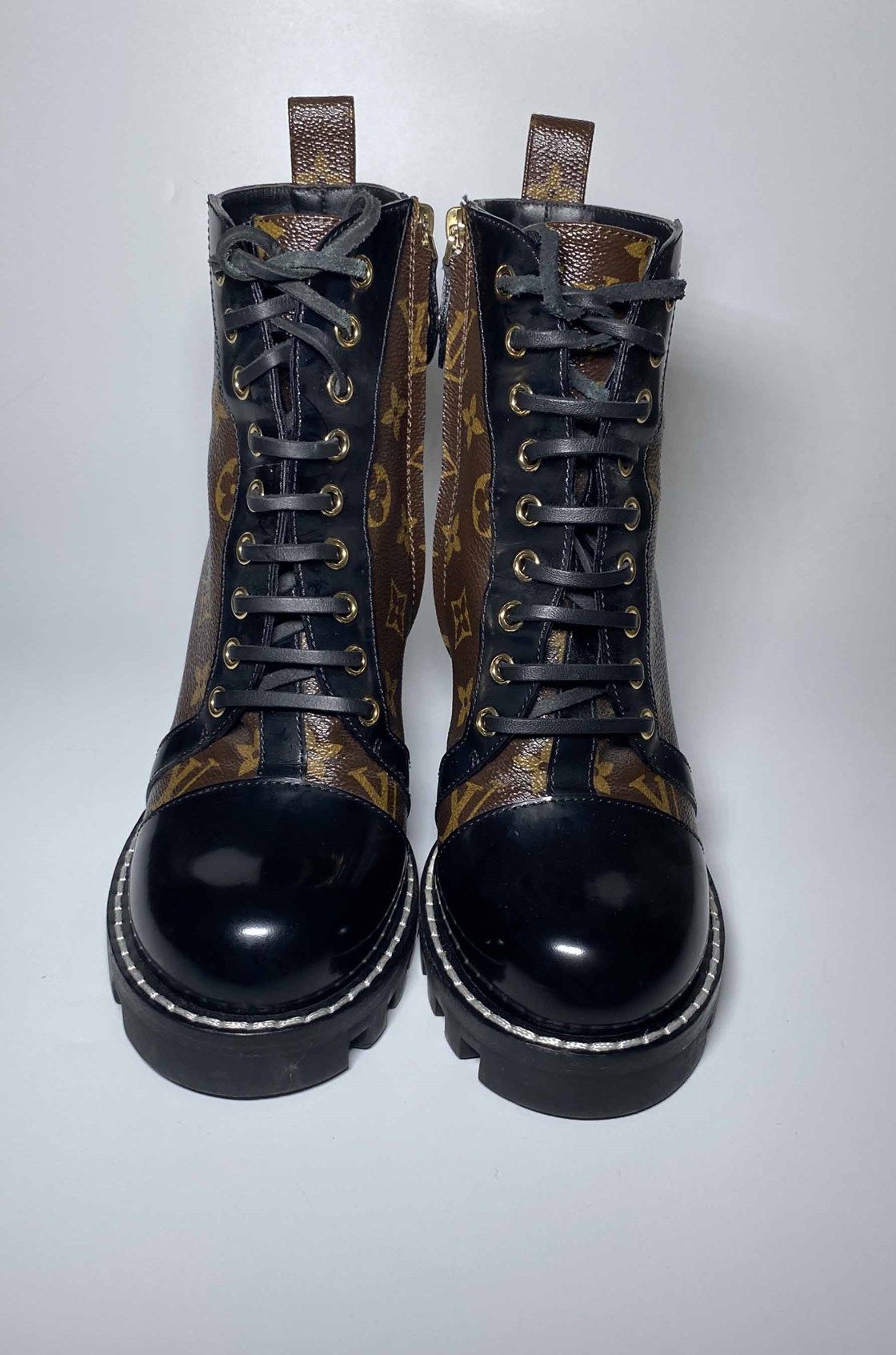 Louis Vuitton Star Trail Logolu Topuklu Bot (38)