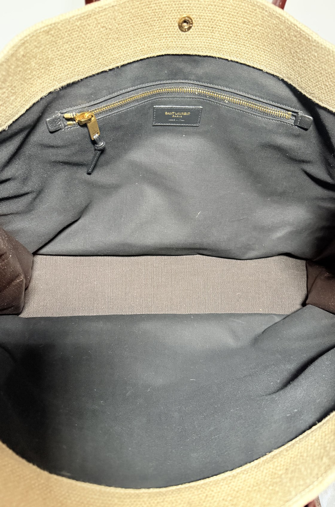 Yves Saint Laurent Rive Gauche Deri Saplı Çanta