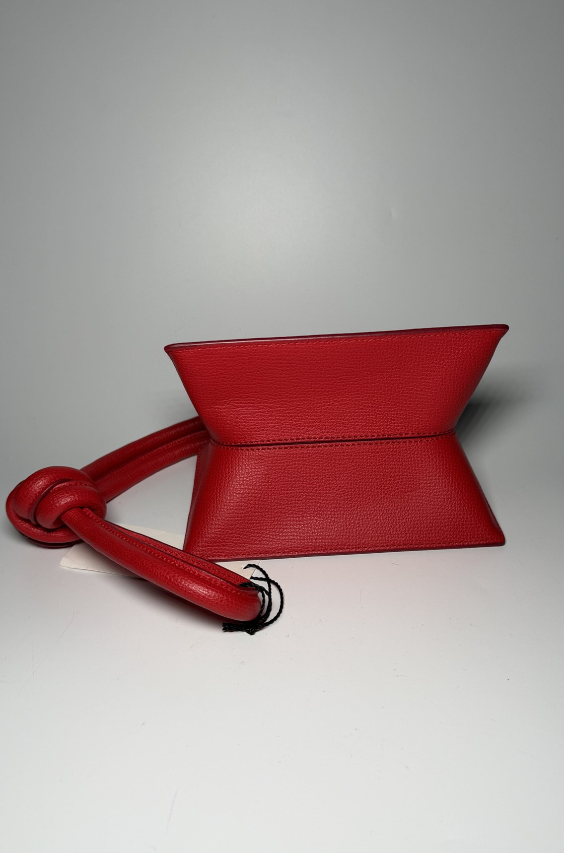 Yuzefi Tortilla Knotted Kırmızı Extra Mini Çanta