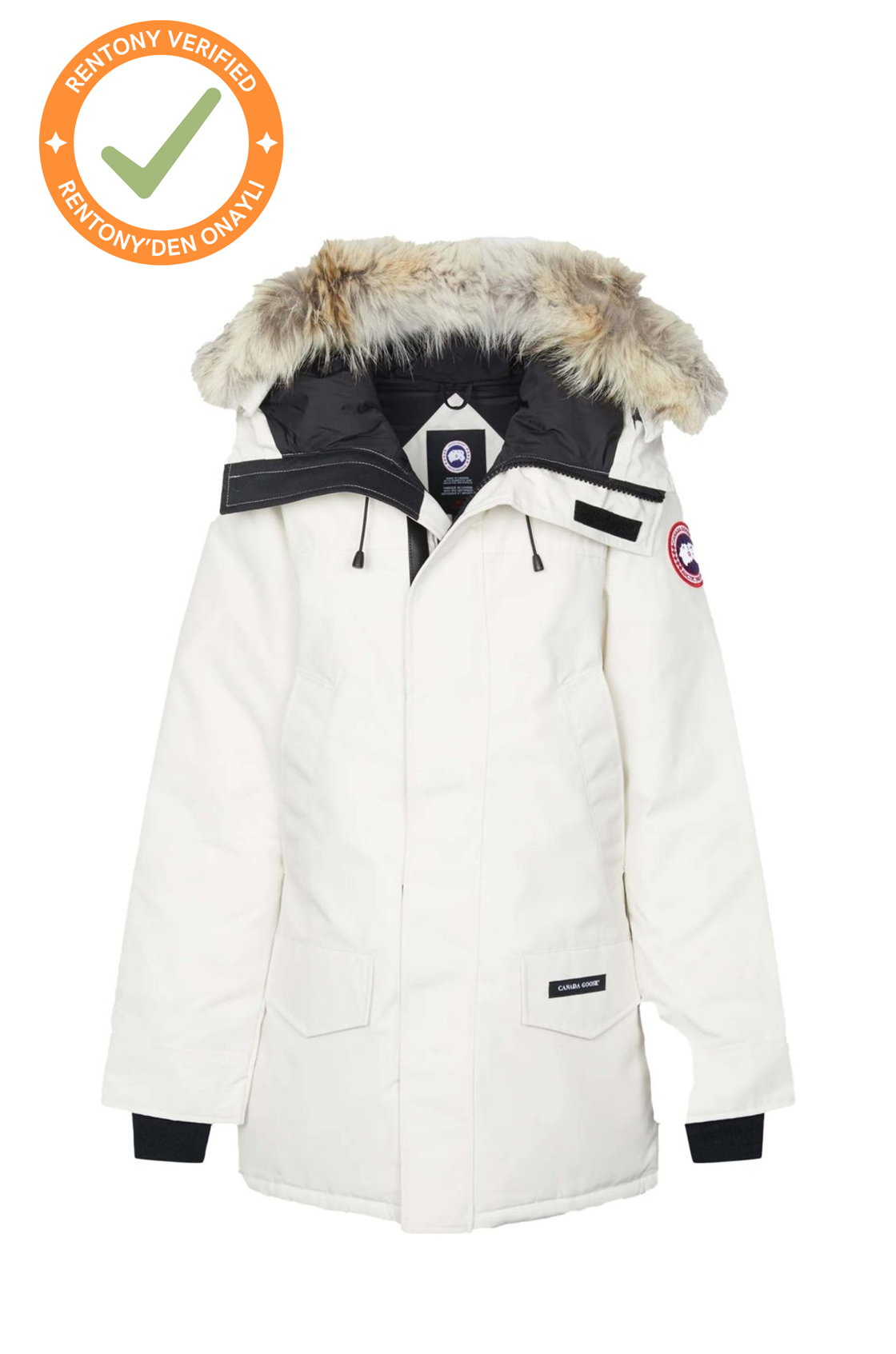 Canada Goose Beyaz Kar Montu 
