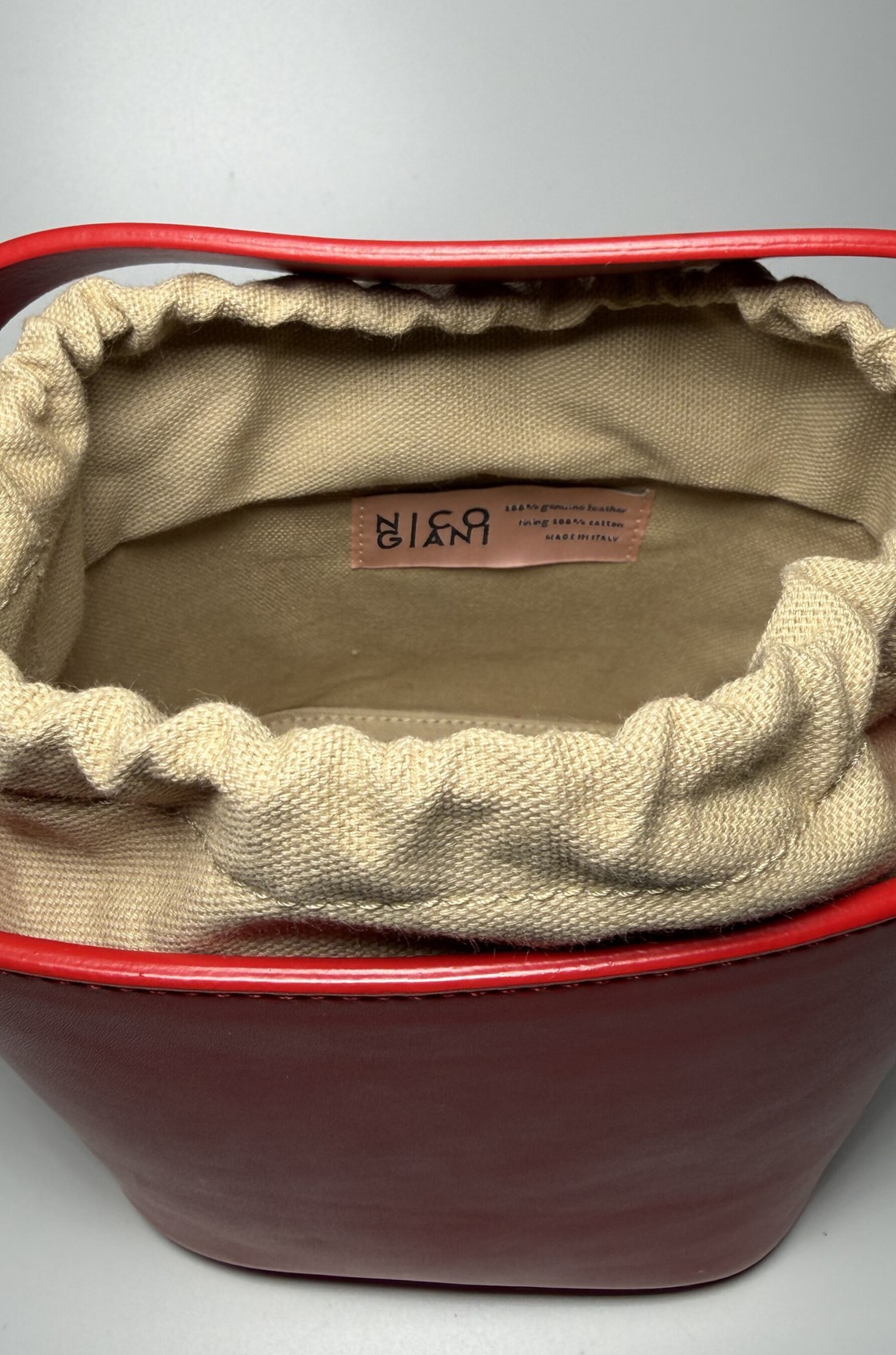 Nico Giani Adenia Kırmızı Bucket Çanta