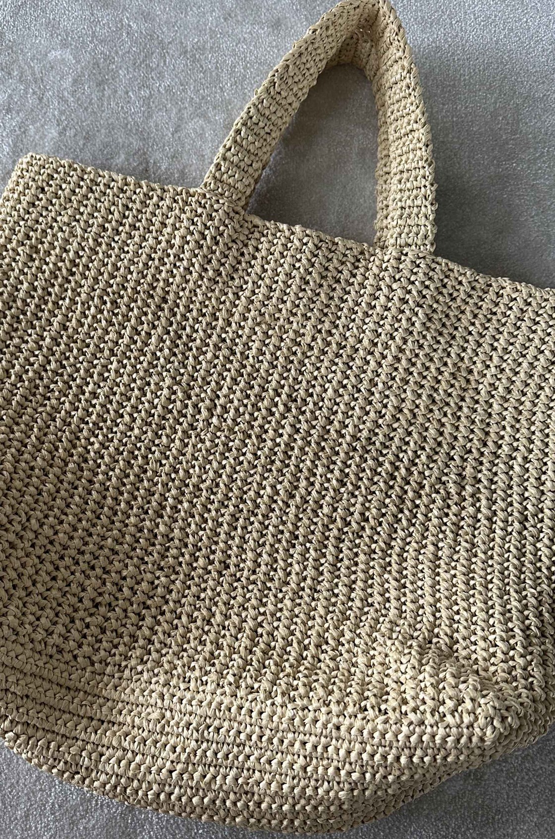 Prada Logolu Hasır Çanta