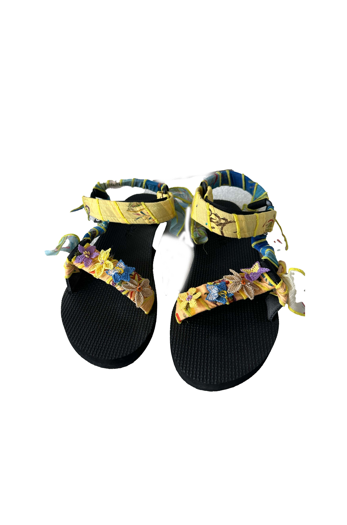 Arizona Love Renkli Desenli Sandalet (39)